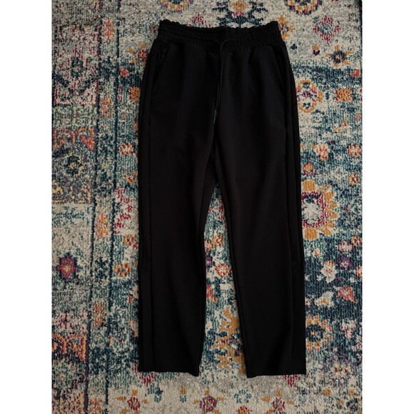 Athleta Black Metropolis Straight Leg Pants Workout Gym Hiking Size 0 - Picture 9 of 9